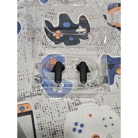 JBL By Harman Tune Beam Perfect Fit Wireless Pure Bass Zero Noise Earbuds, Black - Picture 3 of 9